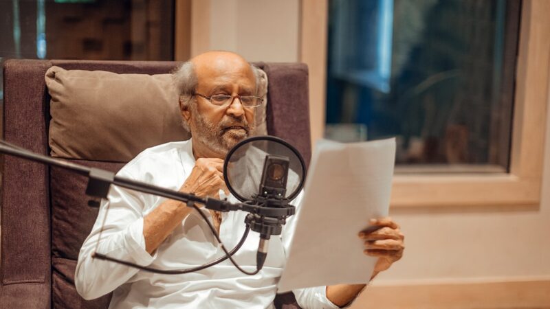 “பாபா” ரீ-ரிலீஸ் டப்பிங் பேசிய ரஜினிகாந்த்!