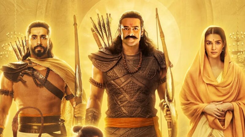 ராம நவமியை முன்னிட்டு ‘ஆதி புருஷ்’ படக்குழு வெளியிட்டிருக்கும் தெய்வீகமான போஸ்டர்!