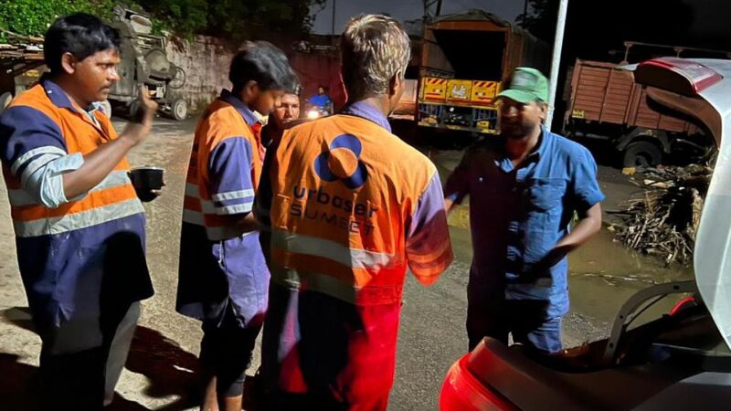 மிக்ஜாம் புயலில் சிக்கித் தவித்தவர்களுக்கு உதவிய ‘வெப்பன்’ படக்குழு!