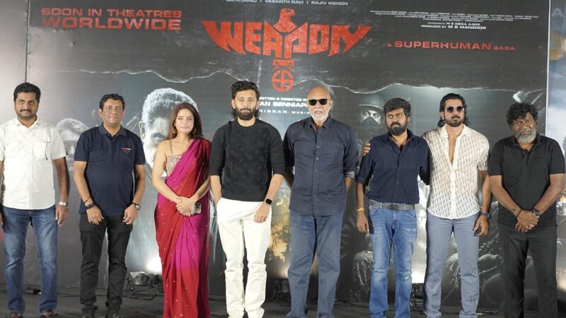 சத்யராஜ் சூப்பர் ஹியூமனாக நடிக்கும் “வெப்பன்” திரைப்படம்!