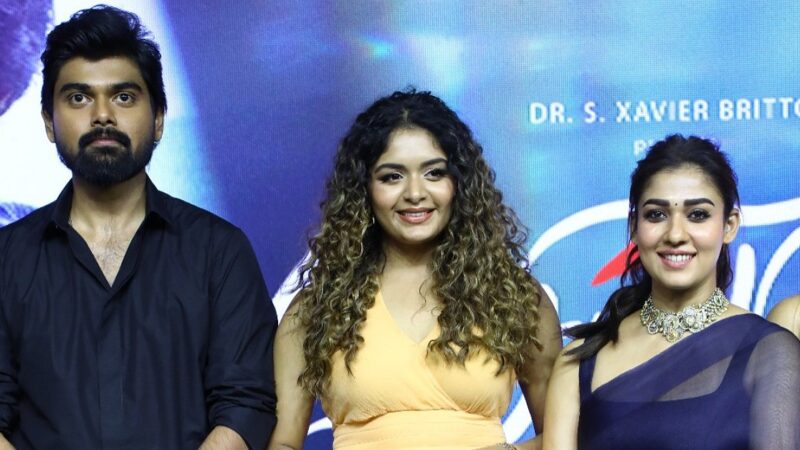 நடிகர்கள் ஆகாஷ் முரளி, அதிதி ஷங்கரின் ‘நேசிப்பாயா’ படத்தின் ஃபர்ஸ்ட் லுக் லான்ச் விழா!