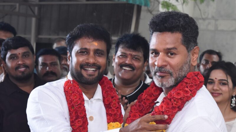 பிரபுதேவா நடிக்கும் சிங்காநல்லூர் சிக்னல் – பூஜையுடன் ஆரம்பம்!