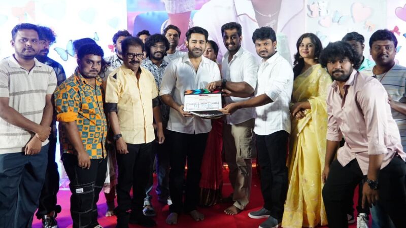 விஜய் ஆண்டனி தயாரிப்பில் அஜய் திஷன் நடிக்கும் “பூக்கி”!