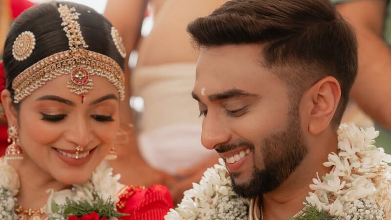 விமானி சாய் ரோஷன் ஷாம் என்பவரை மணந்தார் நடிகை ஜனனி!